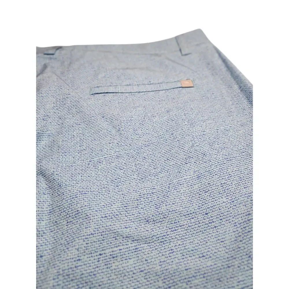 Peter Millar Mens Golf Shorts Blue Size 42